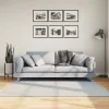 HUARTE kék rövid szálú puha és mosható szőnyeg 160 x 160 cm