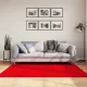 HUARTE piros rövid szálú puha és mosható szőnyeg 160 x 160 cm