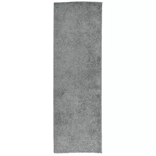 PAMPLONA zöld magas szálú bolyhos modern szőnyeg 80 x 250 cm