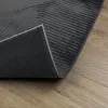 IZA antracit rövid szálú skandináv stílusú szőnyeg 120 x 170 cm