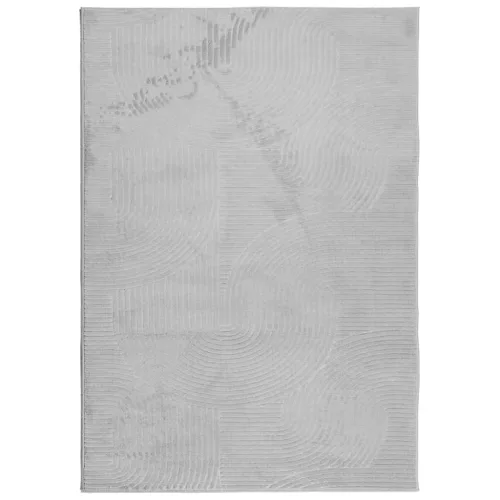 IZA szürke rövid szálú skandináv stílusú szőnyeg 160 x 230 cm