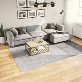   IZA szürke rövid szálú skandináv stílusú szőnyeg 200 x 280 cm