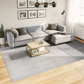   IZA szürke rövid szálú skandináv stílusú szőnyeg 240 x 340 cm