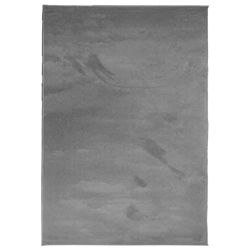 OVIEDO antracitszürke rövid szálú szőnyeg 160 x 230 cm