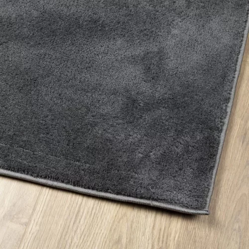 OVIEDO antracitszürke rövid szálú szőnyeg 200 x 200 cm
