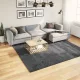 OVIEDO antracitszürke rövid szálú szőnyeg 240 x 240 cm