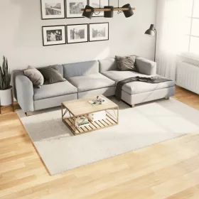OVIEDO bézs rövid szálú szőnyeg 200 x 280 cm