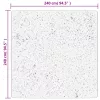 OVIEDO bézs rövid szálú szőnyeg 240 x 240 cm