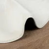 OVIEDO krémszínű rövid szálú szőnyeg Ø 120 cm