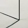 OVIEDO krémszínű rövid szálú szőnyeg Ø 200 cm