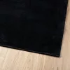 OVIEDO fekete rövid szálú szőnyeg 240 x 240 cm