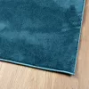 OVIEDO türkiz rövid szálú szőnyeg 120 x 120 cm