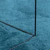 OVIEDO türkiz rövid szálú szőnyeg Ø 200 cm