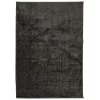 ISTAN antracitszürke hosszú szálú fényes szőnyeg 120 x 170 cm
