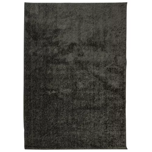 ISTAN antracitszürke hosszú szálú fényes szőnyeg 120 x 170 cm