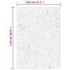 ISTAN antracitszürke hosszú szálú fényes szőnyeg 120 x 170 cm