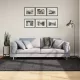 ISTAN antracitszürke hosszú szálú fényes szőnyeg 160 x 230 cm