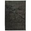 ISTAN antracitszürke hosszú szálú fényes szőnyeg 160 x 230 cm