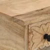 Tömör mangófa tálalóasztal 110 x 30 x 75 cm