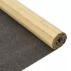 Négyszögletű világos természetes bambusz szőnyeg 60 x 200 cm