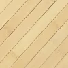 Négyszögletű világos természetes bambusz szőnyeg 60 x 200 cm