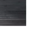 Négyszögletű szürke bambusz szőnyeg 60 x 200 cm