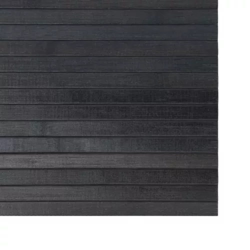Négyszögletű szürke bambusz szőnyeg 60 x 200 cm