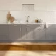 Négyszögletű barna bambusz szőnyeg 60 x 300 cm