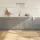 Négyszögletű világos természetes bambusz szőnyeg 70 x 200 cm