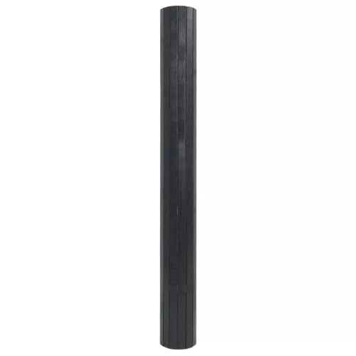 Négyszögletű szürke bambusz szőnyeg 70 x 200 cm