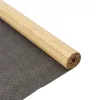 Négyszögletű világos természetes bambusz szőnyeg 80 x 200 cm