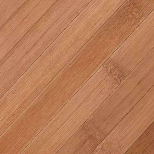Négyszögletű természetes bambusz szőnyeg 100 x 100 cm