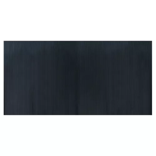 Négyszögletű szürke bambusz szőnyeg 100 x 200 cm