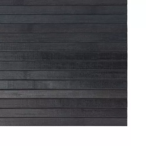 Négyszögletű szürke bambusz szőnyeg 100 x 200 cm