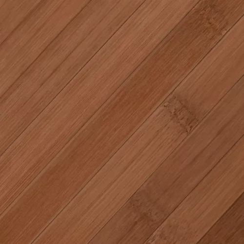 Négyszögletű barna bambusz szőnyeg 100 x 300 cm