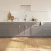 Négyszögletű világos természetes bambusz szőnyeg 100 x 300 cm