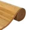 Négyszögletű természetes bambusz szőnyeg 60 x 200 cm