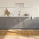 Négyszögletű természetes bambusz szőnyeg 60 x 300 cm