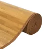 Négyszögletű természetes bambusz szőnyeg 60 x 300 cm