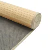 Négyszögletű világos természetes bambusz szőnyeg 70 x 200 cm