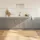 Négyszögletű világos természetes bambusz szőnyeg 80 x 200 cm
