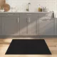 Fekete bambusz négyzet alakú szőnyeg 100 x 100 cm