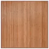 Természetes bambusz négyzet alakú szőnyeg 100 x 100 cm