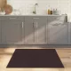 Sötétbarna bambusz négyzet alakú szőnyeg 100 x 100 cm