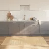 Négyszögletű világos természetes bambusz szőnyeg 100 x 200 cm