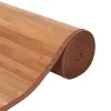 Négyszögletű természetes bambusz szőnyeg 100 x 300 cm