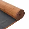 Négyszögletű természetes bambusz szőnyeg 100 x 300 cm