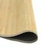 Kerek világos természetes bambusz szőnyeg 60 cm