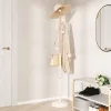 Fehér porszórt vas ruhafogas 177 cm
