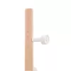 Fehér porszórt vas ruhafogas 177 cm